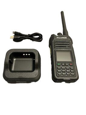 Ailunce HA1G Dual Band GMRS Handheld Radio NOAA Type-C Two Way Radio For Outdoor